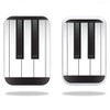 MightySkins Skin Compatible with HP Sprocket – Piano Keys |