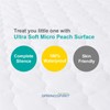 Waterproof Mattress Protector, Quilted Bedside Crib Mattress Cover(86x52cm), Fits for