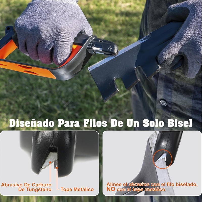 SHARPAL 103N Afilador de cuchillos- Herramienta de jardín todo en