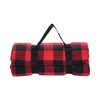 C&F Home Buffalo Check Picnic Blanket 50x60 inches Red