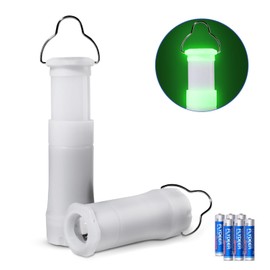 Kunhe 2 Pack 2-In-1 Night Light Mini Lantern And Flashlight 3 Mode Switching Portable Outdoor Led Scalable Flashlight Camping Essential For Hurricanes Outdoor Travel Emergency Lighting Christmas Gifts