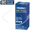 Bopika Dental Floss for Braces, 3 in 1 Ultimate Floss,