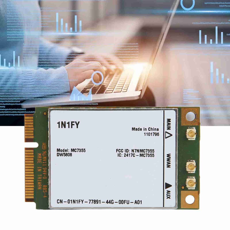 Mini PCIe Network Card LTE HSPA+ GPS High Speed 100Mbps