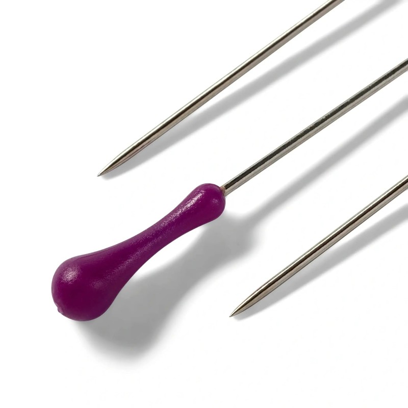 Prym Grasp Pins, Metal, Purple, 9.3 x 6.7 x 1.5