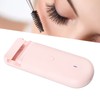 Heated Eyelash Curler Pink Portable Electric Long Lasting Eyelash Curler