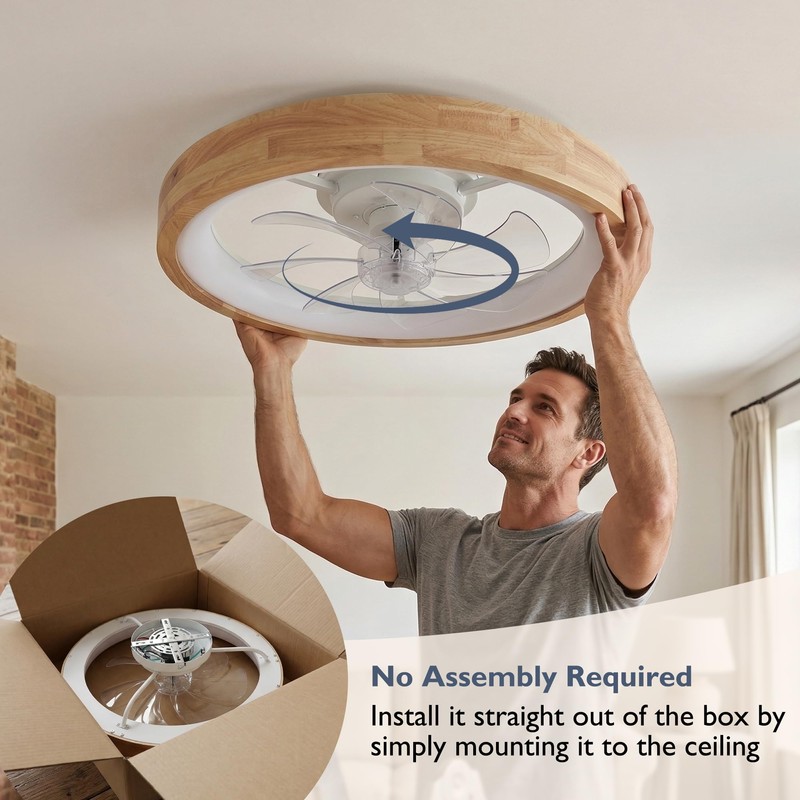 Ceiling Fans with Lights, 20'' Ceiling Fans with Lights and