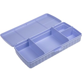 Tupperware Break Buffet XL Lunch Box with 4 Separate Compartments Clever Break (Purple)