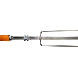 Oca-Brazil Triple - Set of 2 Brazilian Skewers for BBQ 28" -  Professional Grade