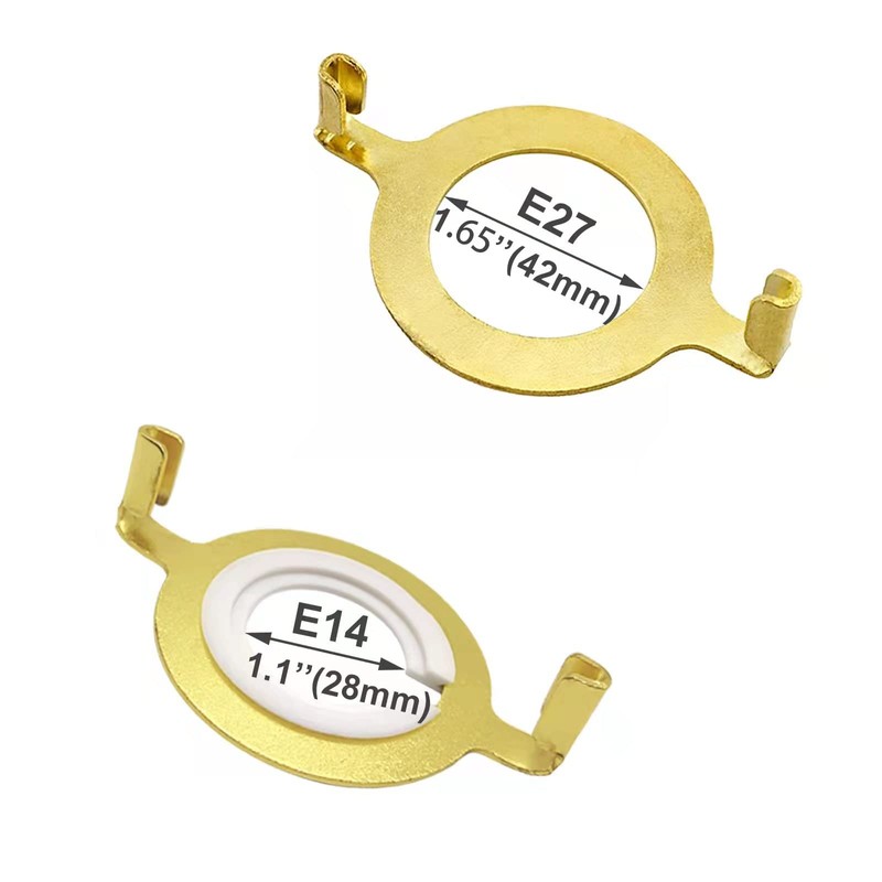 ECUDIS 2 Pcs Uno Lamp Harp Saddle Adapter Converter for