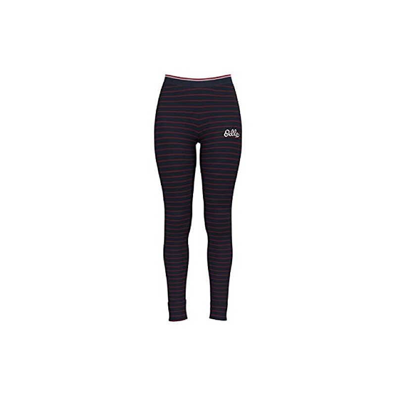 Odlo Donna Pantaloni lunghi funzionali con stampa a righe ACTIVE