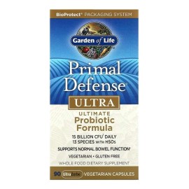 Garden Of Life Primal Defense, Fórmula Probiótica 90caps Sabor Sin Sabor