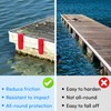ORLANG 2Pack Dock Bumper Fender, Inflatable Dock Protection for Edging,
