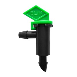 Namvo 60 Pcs Irrigation Dripper Emitter, Watering Emitter, Drip Emitter, Garden Flags Watering, Garden Flag Watering Dripper for Garden, Trees and Shrubs (Green)