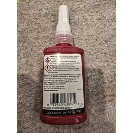 Loctite ONE NEW BOTTLE OF LOCTITE 243 THREADLOCKER ,EXP. DATE 06/2024, MSRP 40 $$$