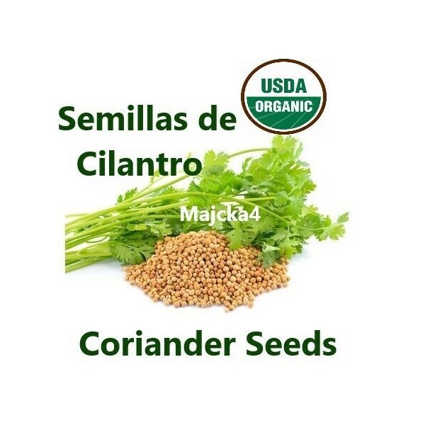 Semillas de Cilantro Organic Coriander seeds 4 oz Herbal hierbas