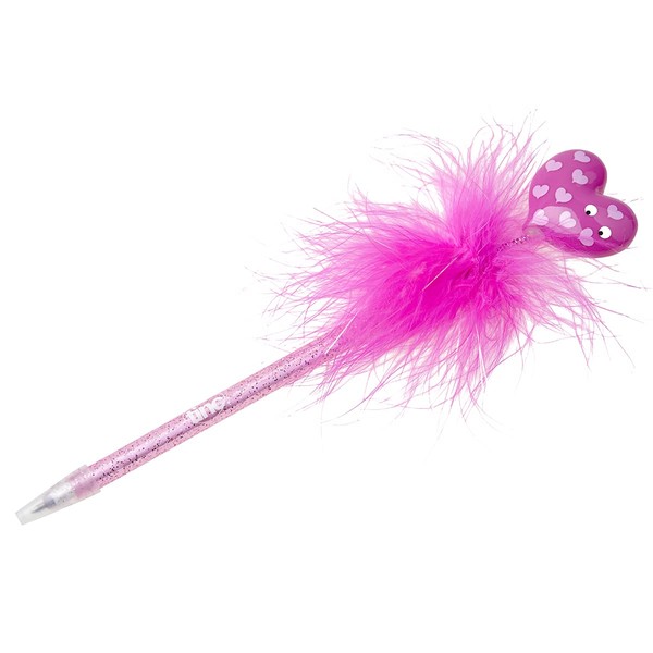 Tinc FPENMAPK Feather Pen, Cute and Fluffy Feather Pen with