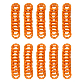 1/4" Pressure Washer Quick Coulper QD Colored O-Rings, M22 Quick Connect New Orange Seal Kits,Pressure Washer O-Rings Seal Kits (100/Pack)