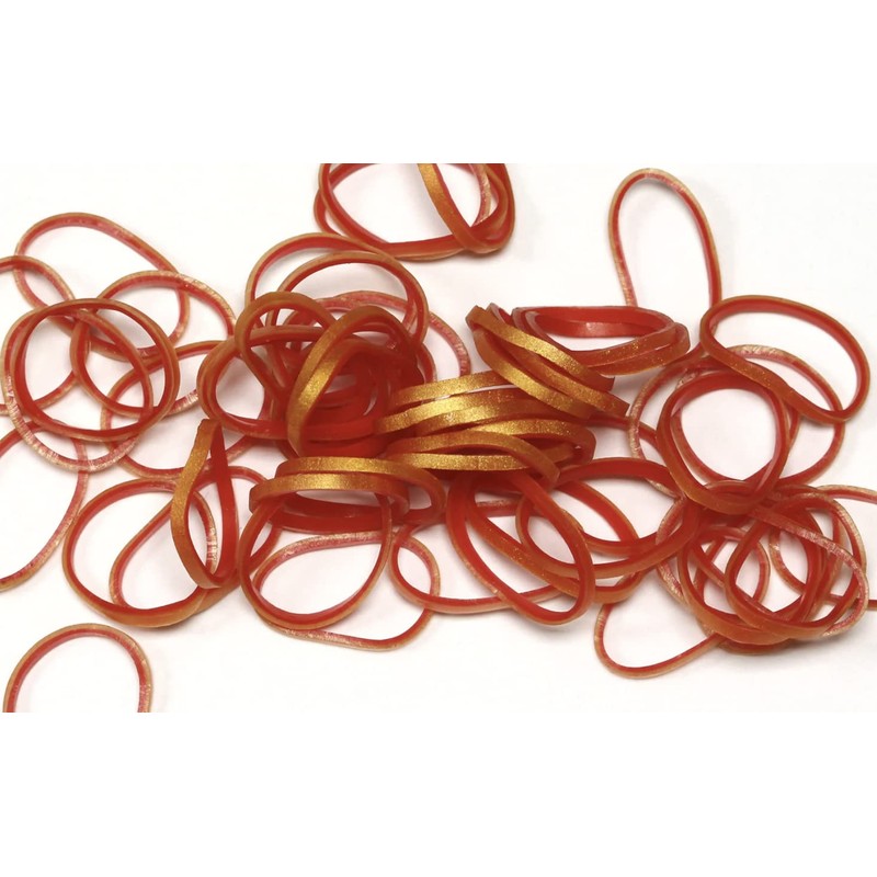 Rainbow Loom® Dual Layer Collection: Lava Red Rubber Bands with