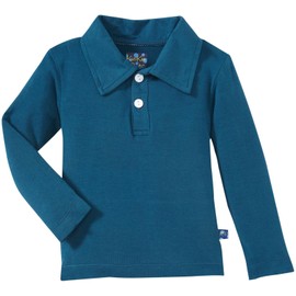 KicKee Pants Baby Boys' Polo (Baby) - Peacock - 3-6 Months