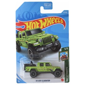 Hot Wheels '20 Jeeps Gladiator, [verde] 117/250 Getways 5/5