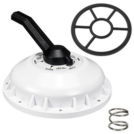 XDTIME 272422 Valve Top Assembly Replacement for 2-Inch HiFlow Valves 261142, 261049, 261050,Equipped with 272409 Diverter Seal and 272400 Compression Spring, Compatible with Pool and Spa Systems.