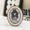 SWTHONY Oval 5 x 7 Picture Frames, Black Modern 5