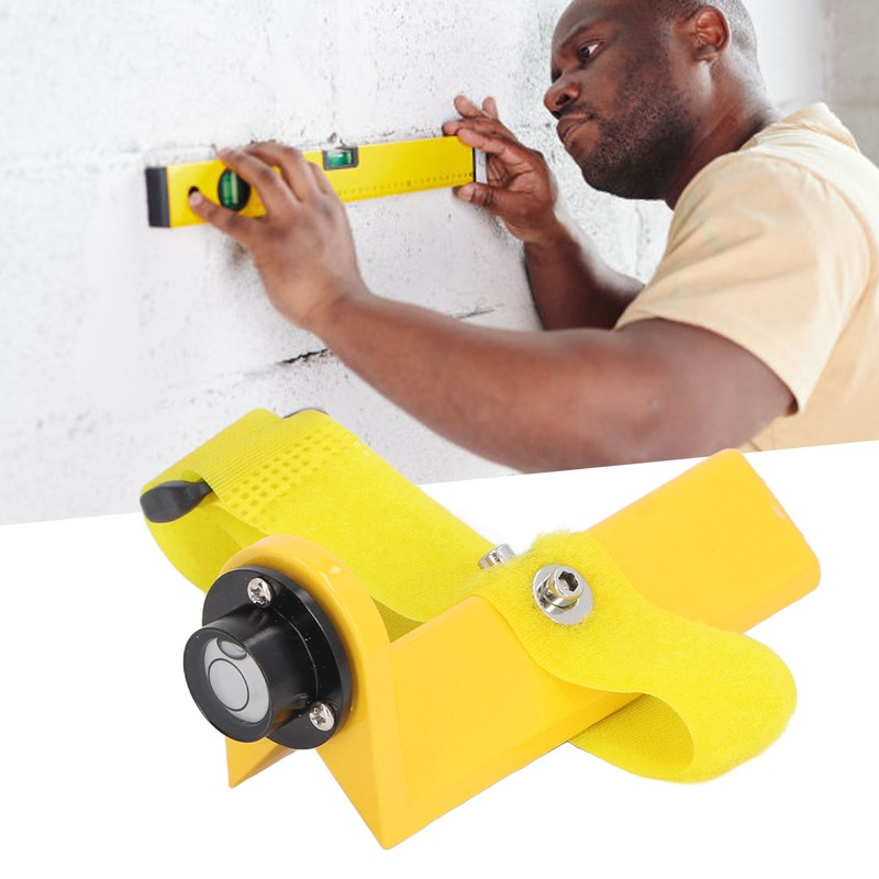 Adjustable Grade Rod Level Horizontal Bubble Aluminum Portable Leveling Tool