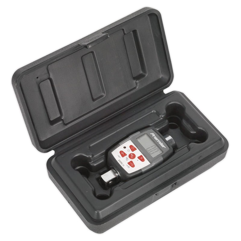 Sealey Stw291 Torque Adaptor with Angle Function Digital 1/2Sq Drive