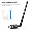 WiFi Adapter 1200Mbps Techkey USB 3.0 WiFi Dongle 802.11 ac