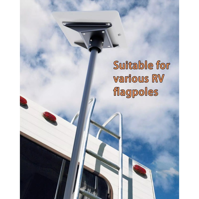 Beciety Starlink Flat High Performance Pipe Adapter, Internet Satellite Mounting