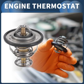 INFINAUTO Car Thermostat, Engine Coolant Thermostats No.9091603136 for Toyota Camry 2.4L 2006-2011 Metal Silver Tone, 1 Pcs