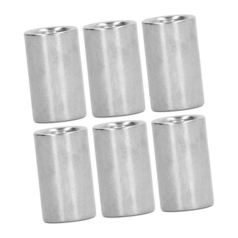 20Pcs Coupling Nut Stainless Steel M8 Round Rod Connector Nut