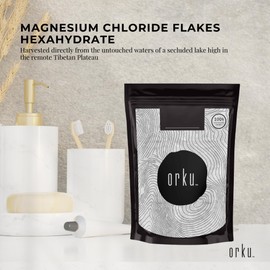 100g Magnesium Chloride Flakes Hexahydrate - Pure Food Grade Dead Sea Bath Salt
