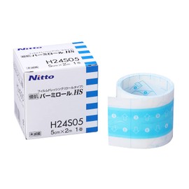 Nitoms H24S05 Gentle Skin Permiroll HS (Short Type), Skin-Friendly, Rash-Resistant, Waterproof Film, Easy to Apply, 2.0 x 6.6 ft (5 x 2 m), 1 Roll