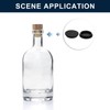 sourcing map 1 Pcs Black Plug Holes, Waterproof Rubber Button