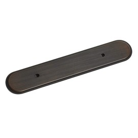CKP Brand #300 3 in. (76mm) Oval Backplate, Oil-Rubbed Bronze