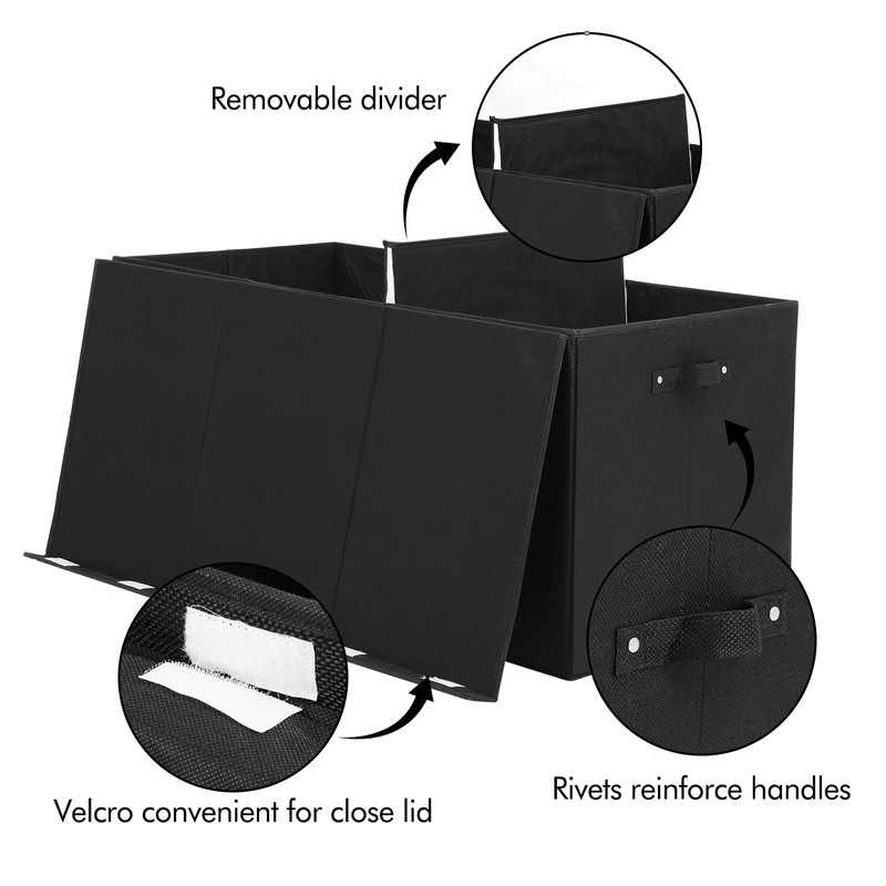 Extra Large Toy Box 167L, Sturdy Toy Storage Chest Organizer