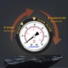 Pool Filter Pressure Gauge Water Proof 60psi 1/4" NPT Back