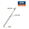 Calibrador de presión 150 psi cabeza doble Truper MEA-150X