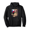 Czech Republic Flag Leopard Artwork Czech Pride Czech Roots Pullover
