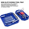 Aocoom 3pcs Large Non-Slip Flexible Silicone Tool Tray, Mechanic Tool
