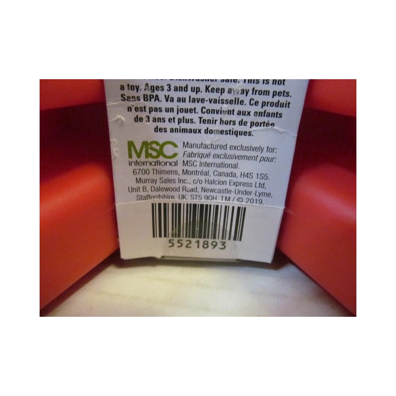 Joie Water Melon Freeze Pops 4-Pack