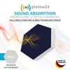platino24 Sound Absorber Colour from Basotec G+, Acoustic Panels with