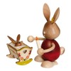 Kuhnert Stupsi Rabbit with Cradle 12 cm