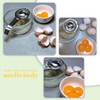 molivindy Egg separators, egg white and yolk separator, stainless steel,