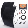 LINEBA 100W 200W 400W Mono Solar Panel Kit Monocrystallin -