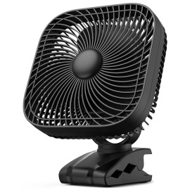 SLENPET 20000mAh Rechargeable Portable Clip on Fan, Last 78 hrs, 4 Speeds Cam...