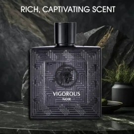 100ml Vigorous Noir Black Eau De Toilette Para Hombre