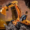 Transformer Robot Car Toy Model Portable Alloy Engineering Car Robot