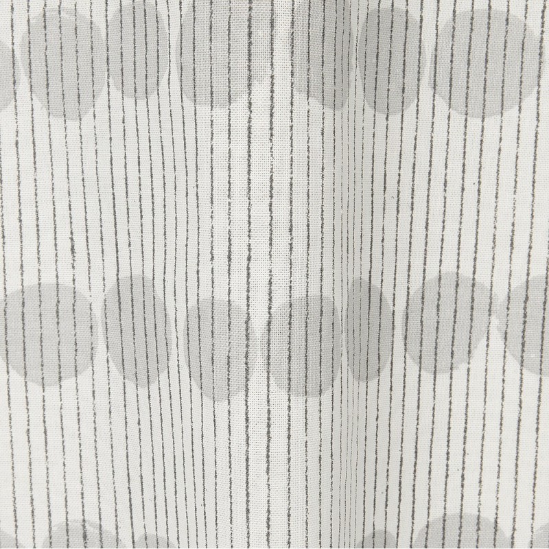 JAJU [JAJU] Drawing Dot Cotton Apron_90_Ivory